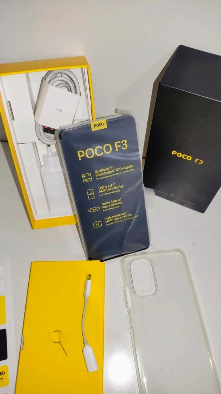 Celular Xiaomi Poco F3 + Impecável + leia!!!  - Foto 2