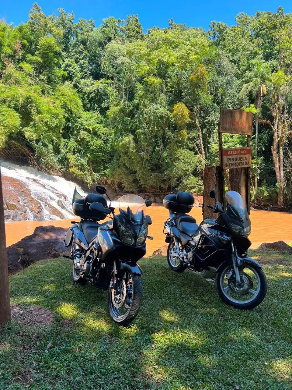 V-STROM 1000 2009 - IMPECÁVEL E PRONTA PRA RODAR! - Foto 4