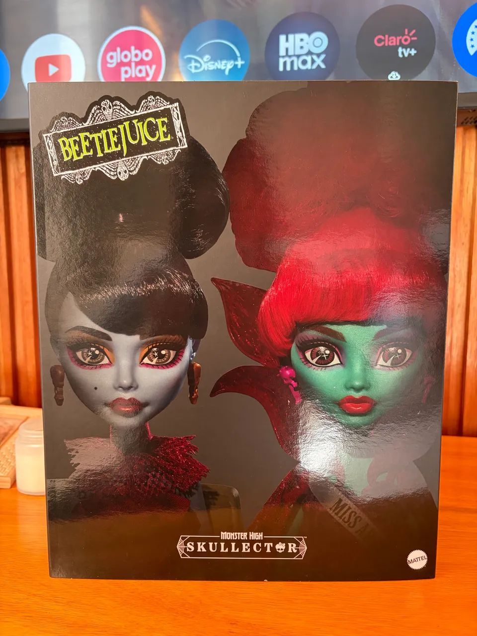 Boneca Monster high Skullector Beetlejuice lacrada  - Foto 3