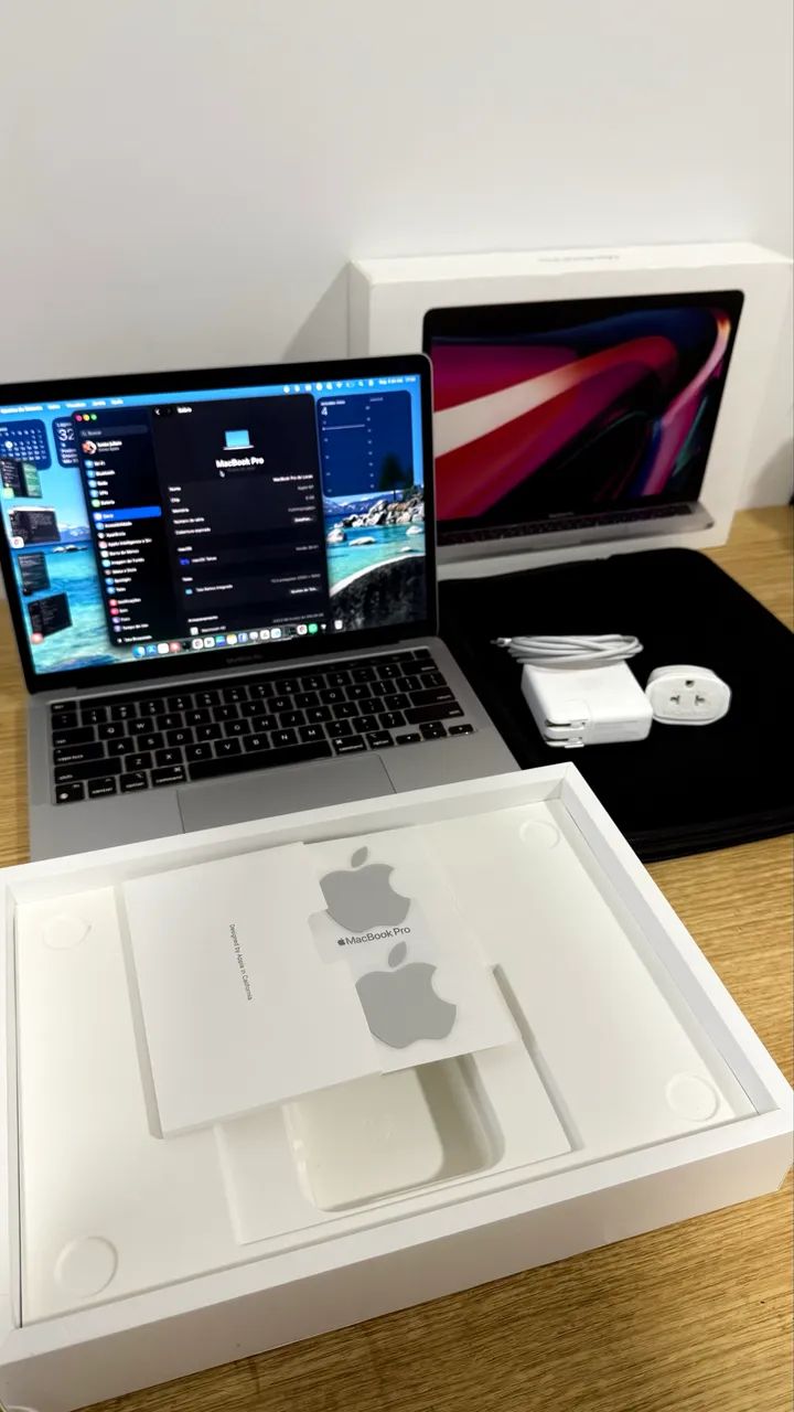 【高性能・美品】MacBook Pro M1 13インチ 16GB 512GB Macbook Pro M1 13 polegadas 512 Gb | KaBuM!