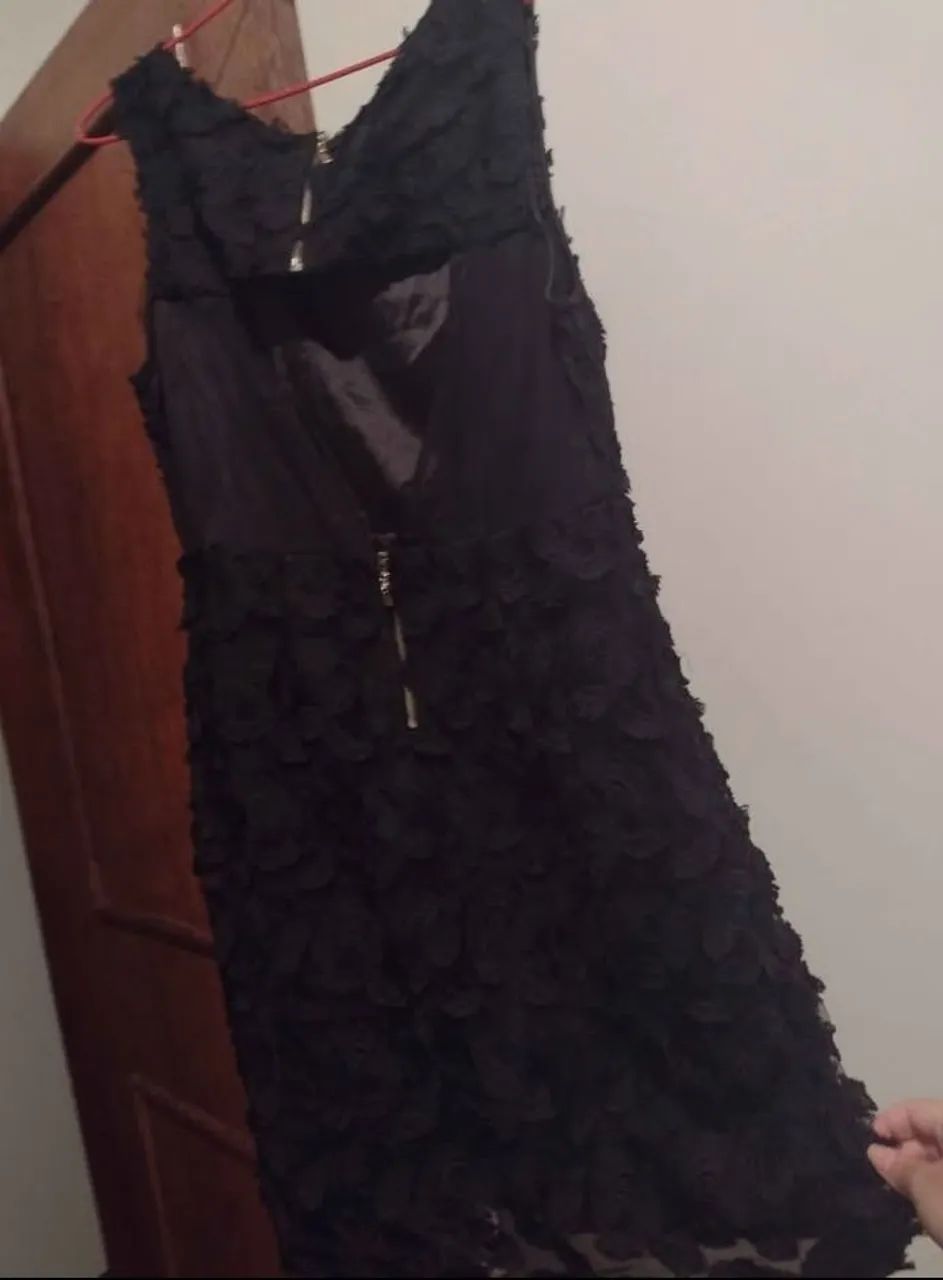 Vestido preto renda  - Foto 3
