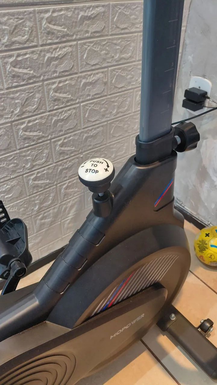 Bicicleta ergométrica, compacta e silenciosa  - Foto 2