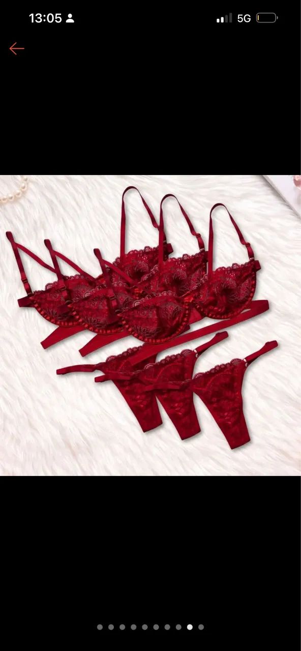 Lingerie gringa 