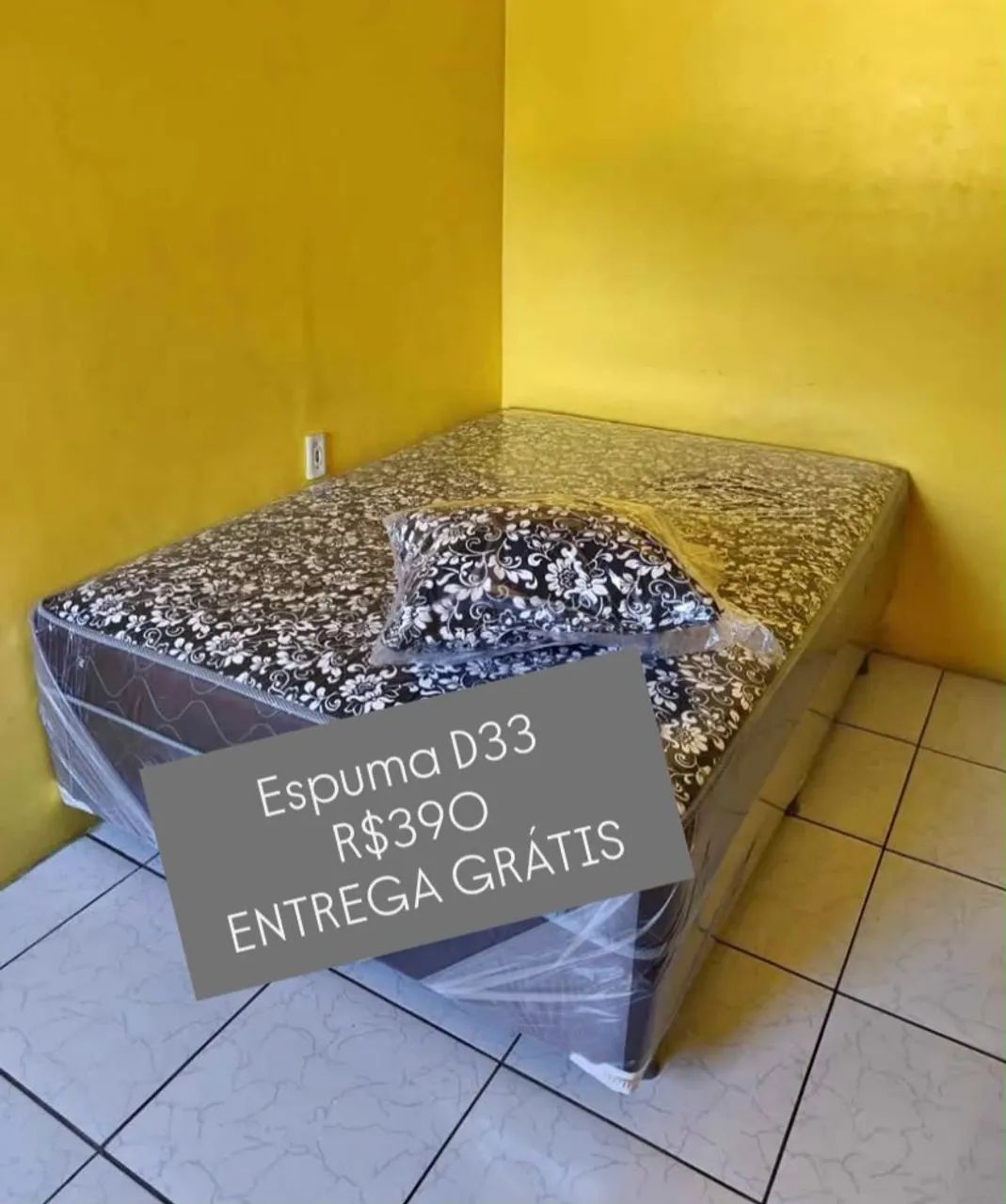 CAMA BOX DE CASAL + Entrega grátis/ várias estampas disponíveis 