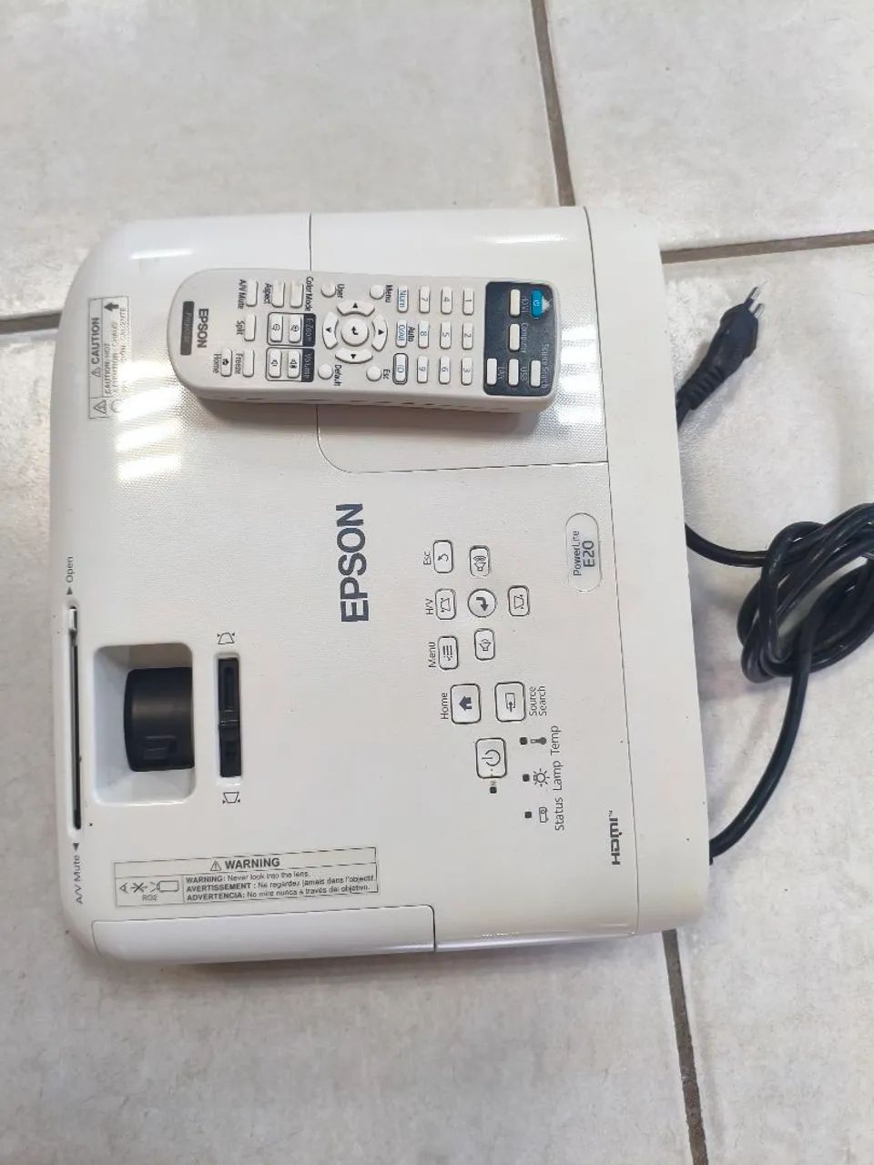 Projetor Epson  - PowerLite E20  - Foto 2