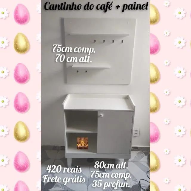 Cantinho do café +painel 