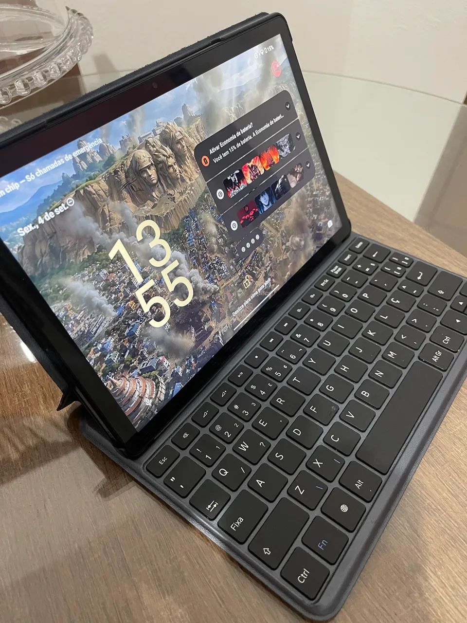 Tablet Positivo Vision 10 (128 GB) + Capa e Carregador - Foto 3