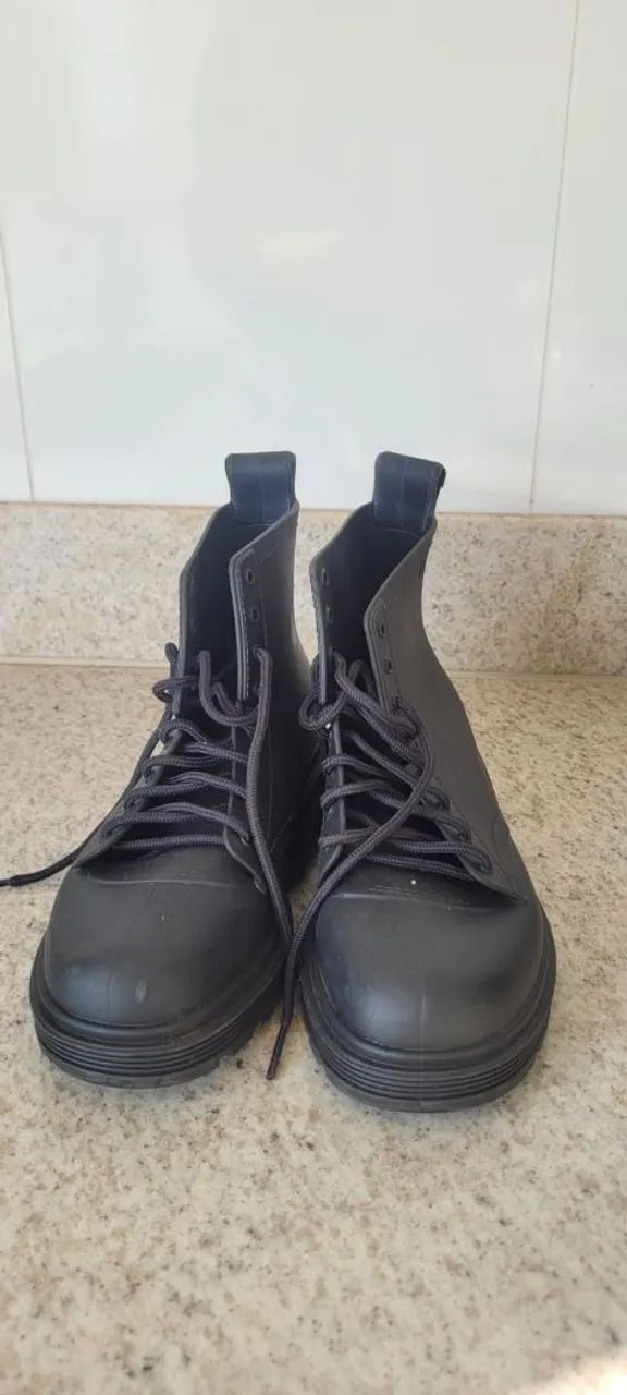 Bota Melissa Coturno Preta - Foto 2