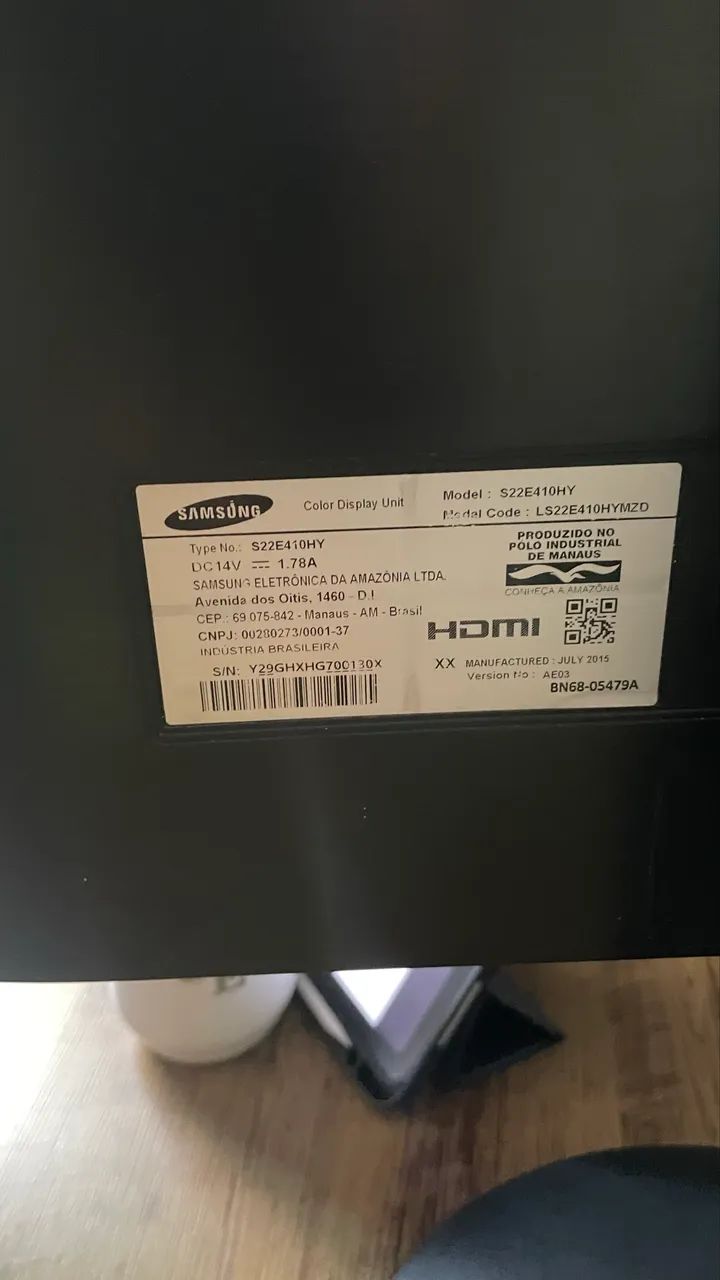 Monitor Samsung 