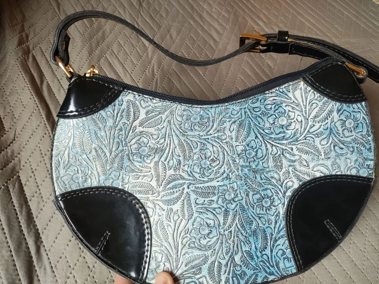 Bolsa De Ombro Monica Sanches - Nova (Sem Uso / Impecável) - Foto 3