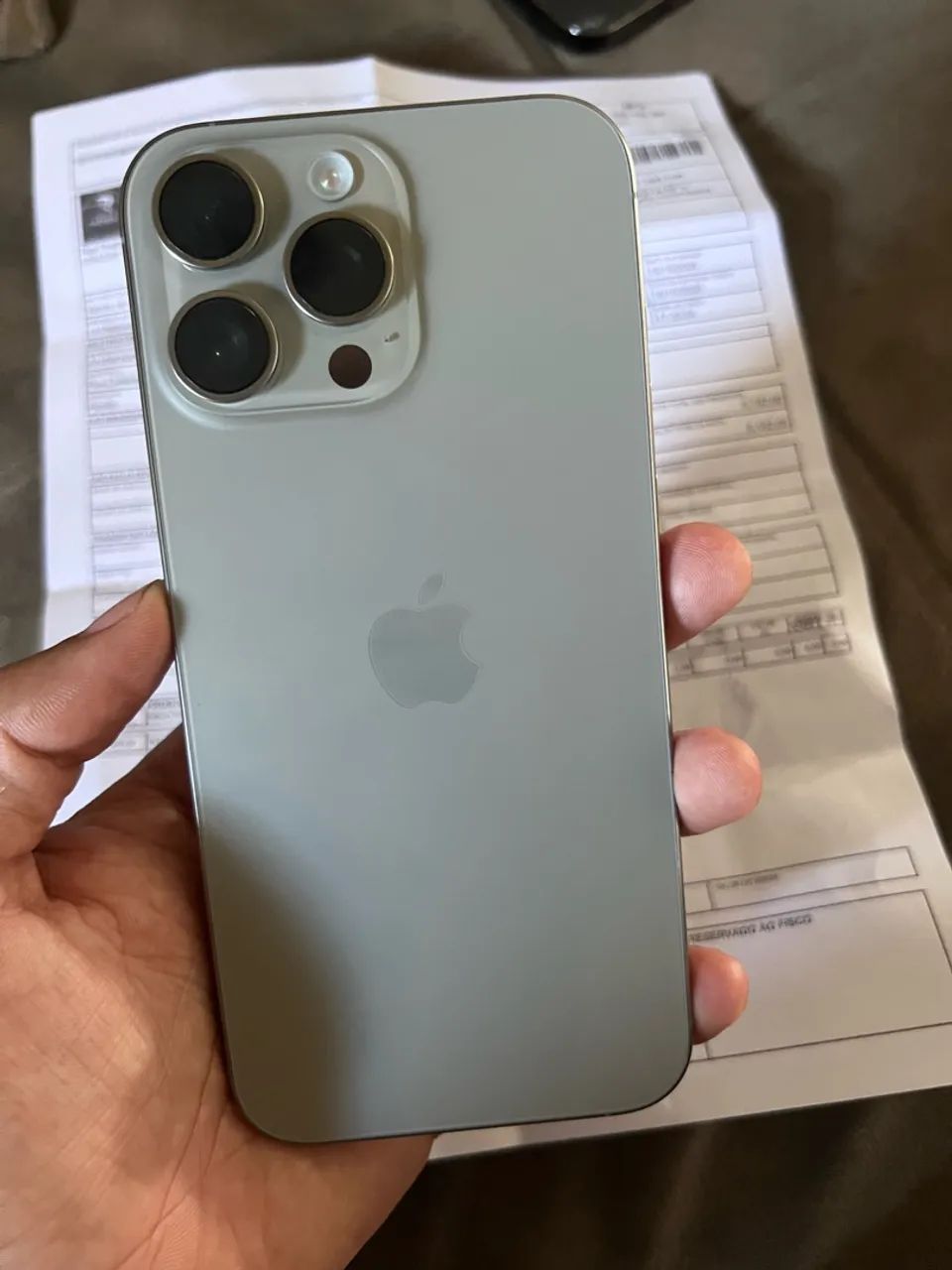 iPhone 16 pro Max 256 gigas com nota fiscal - Foto 5