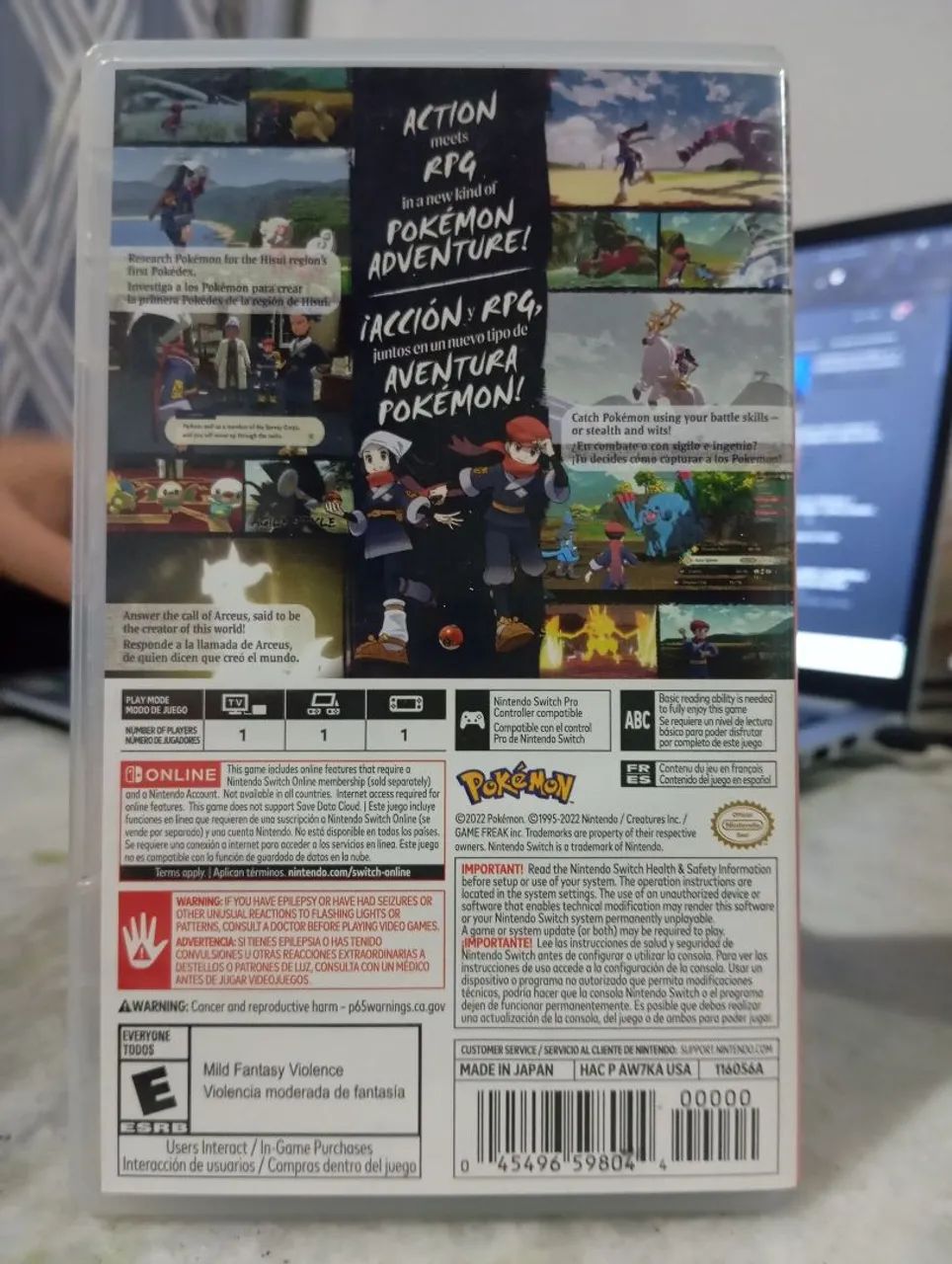 Pokémon Arceus Nintendo Switch  - Foto 3