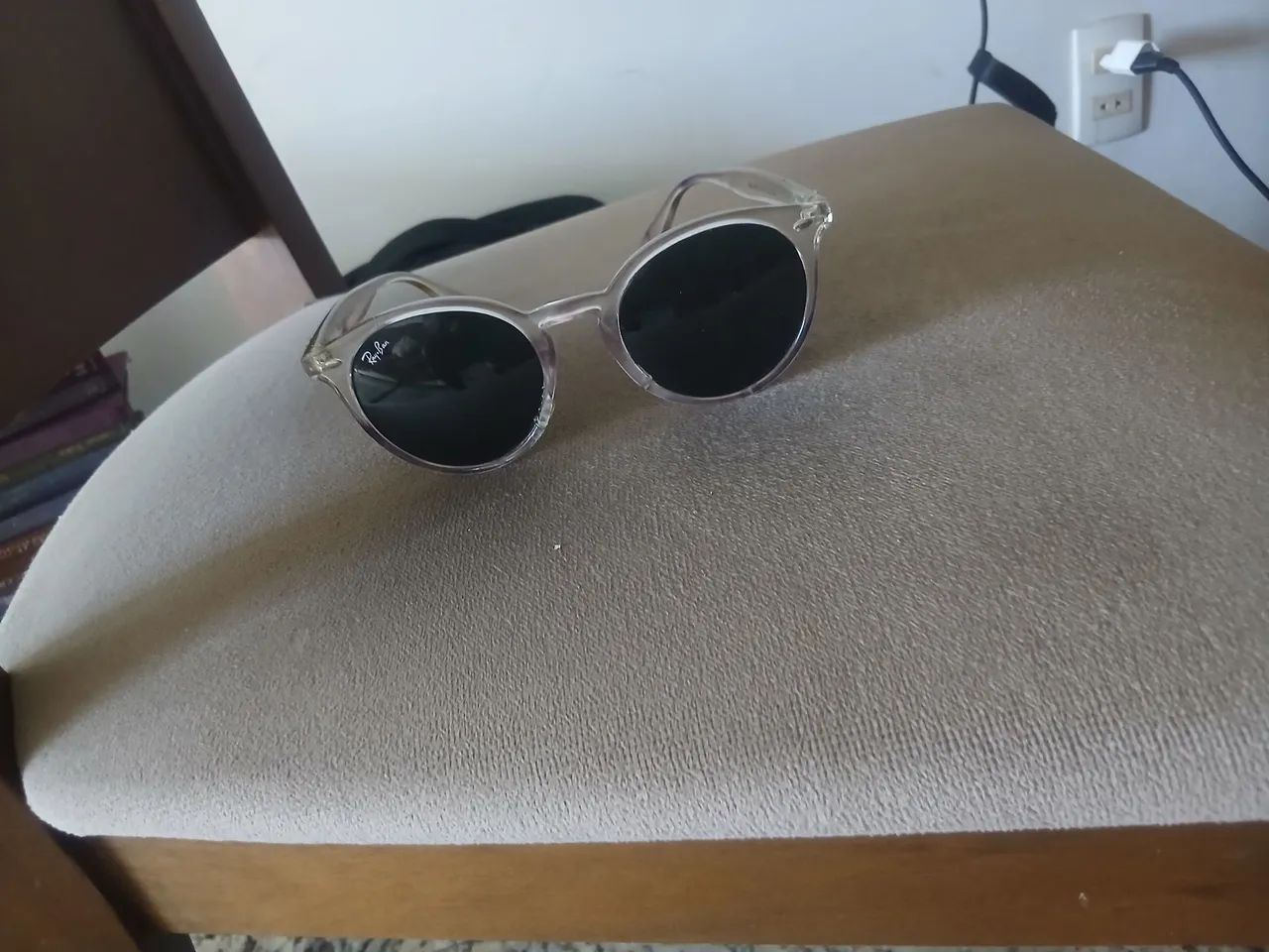 Óculos ray ban (Armação transparente). Original  - Foto 2