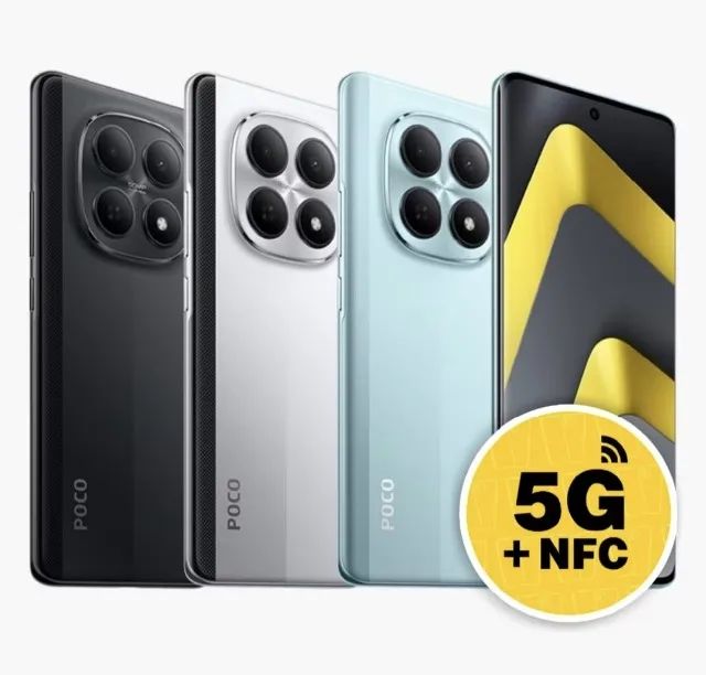 Celular xiaomi Poco M7 512/8 gb Nfc 5G lacrados ,, - Celulares e