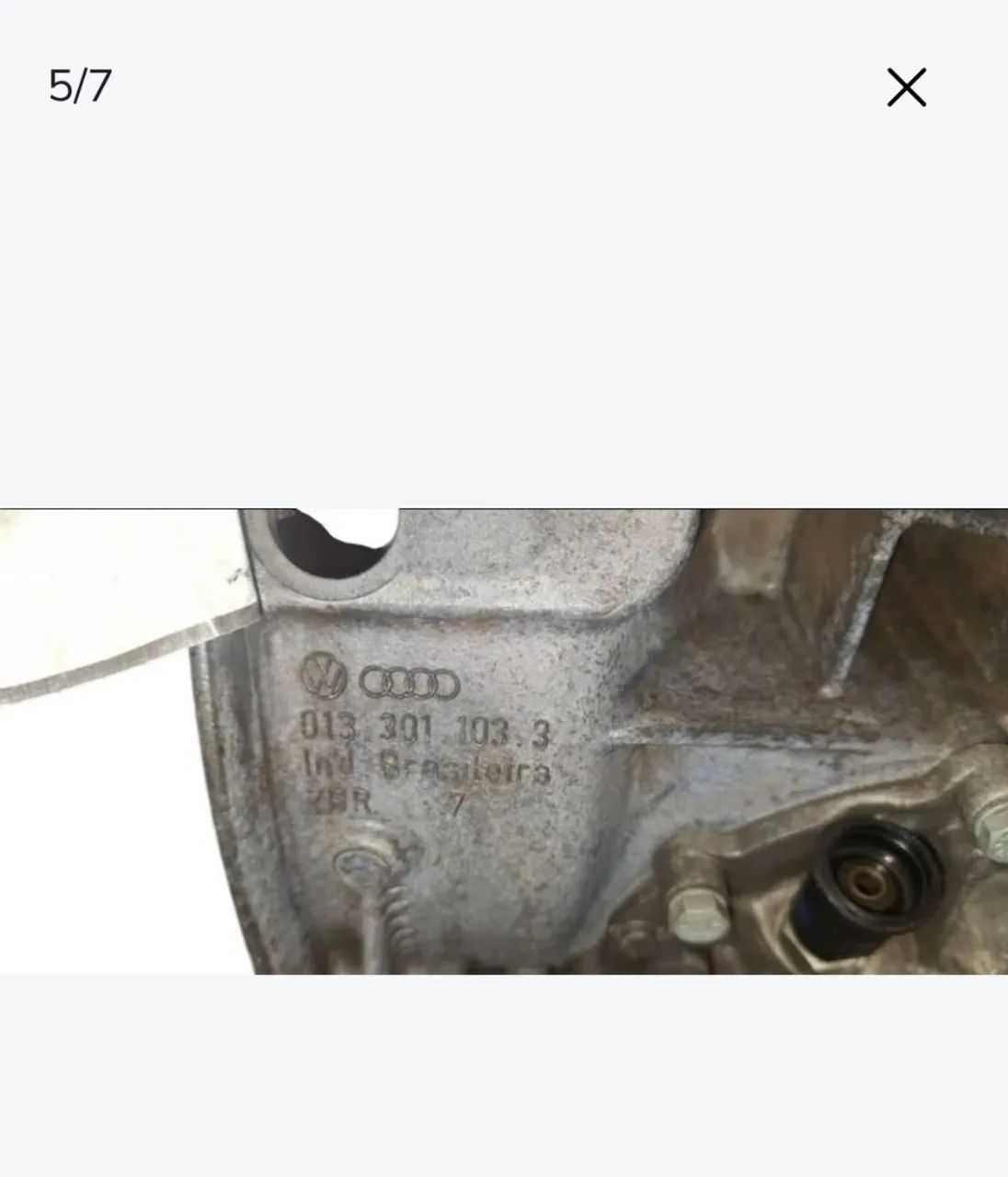 Caixa de marcha do gol g4 1.0 com motor Power EA111 - Foto 4
