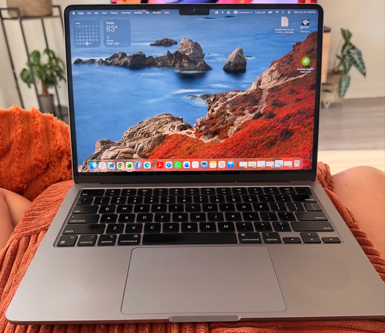 MacBook Air M2 2022 13,6? 8GB RAM 256GB SSD Midnight - Excelente