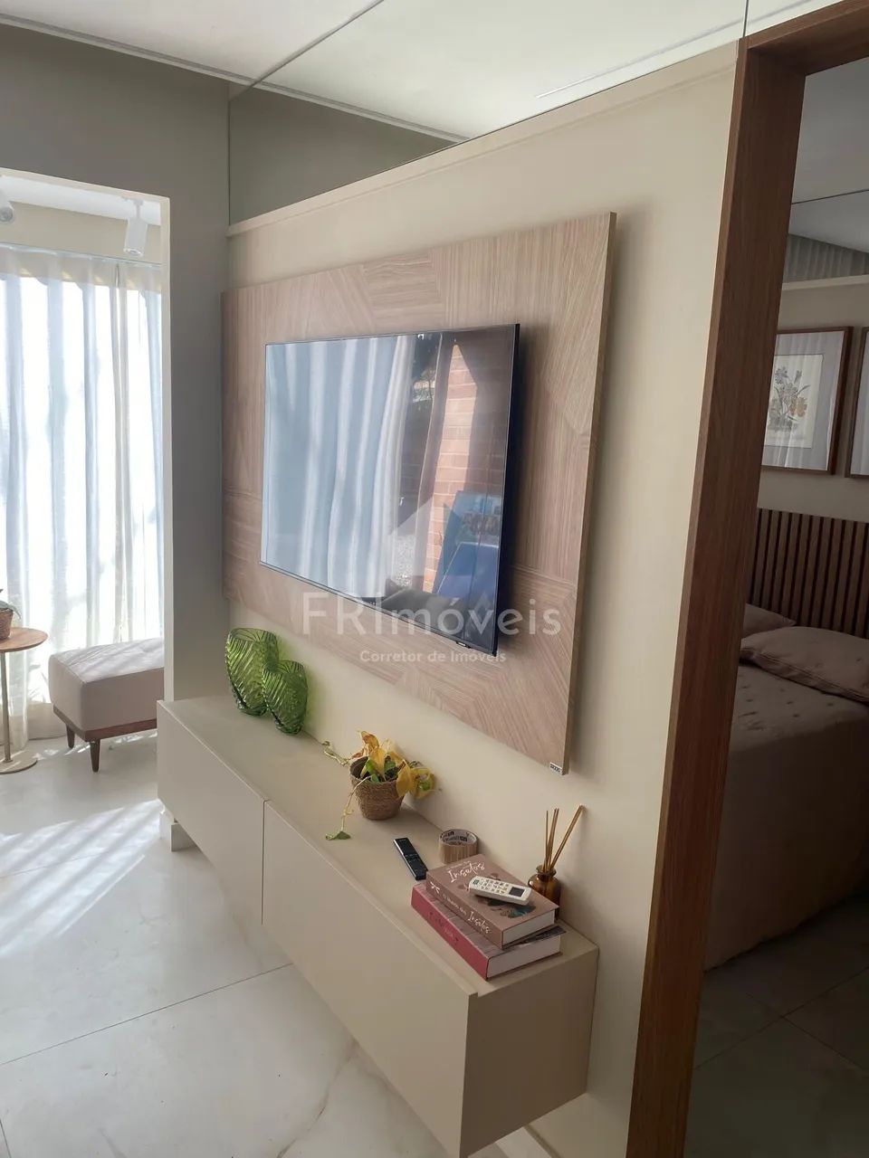 1/4 com varanda 26m² - Smart Visconde - Foto 4
