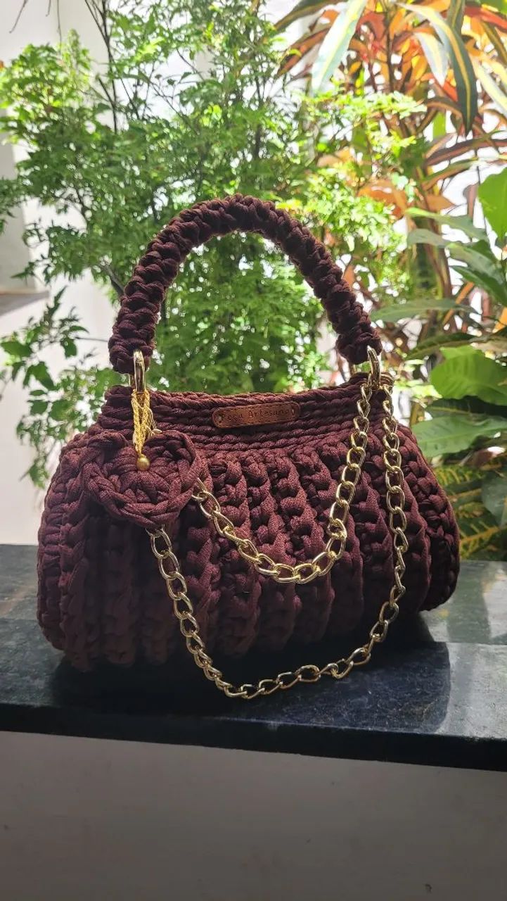 Bolsa de crochê  - Foto 3