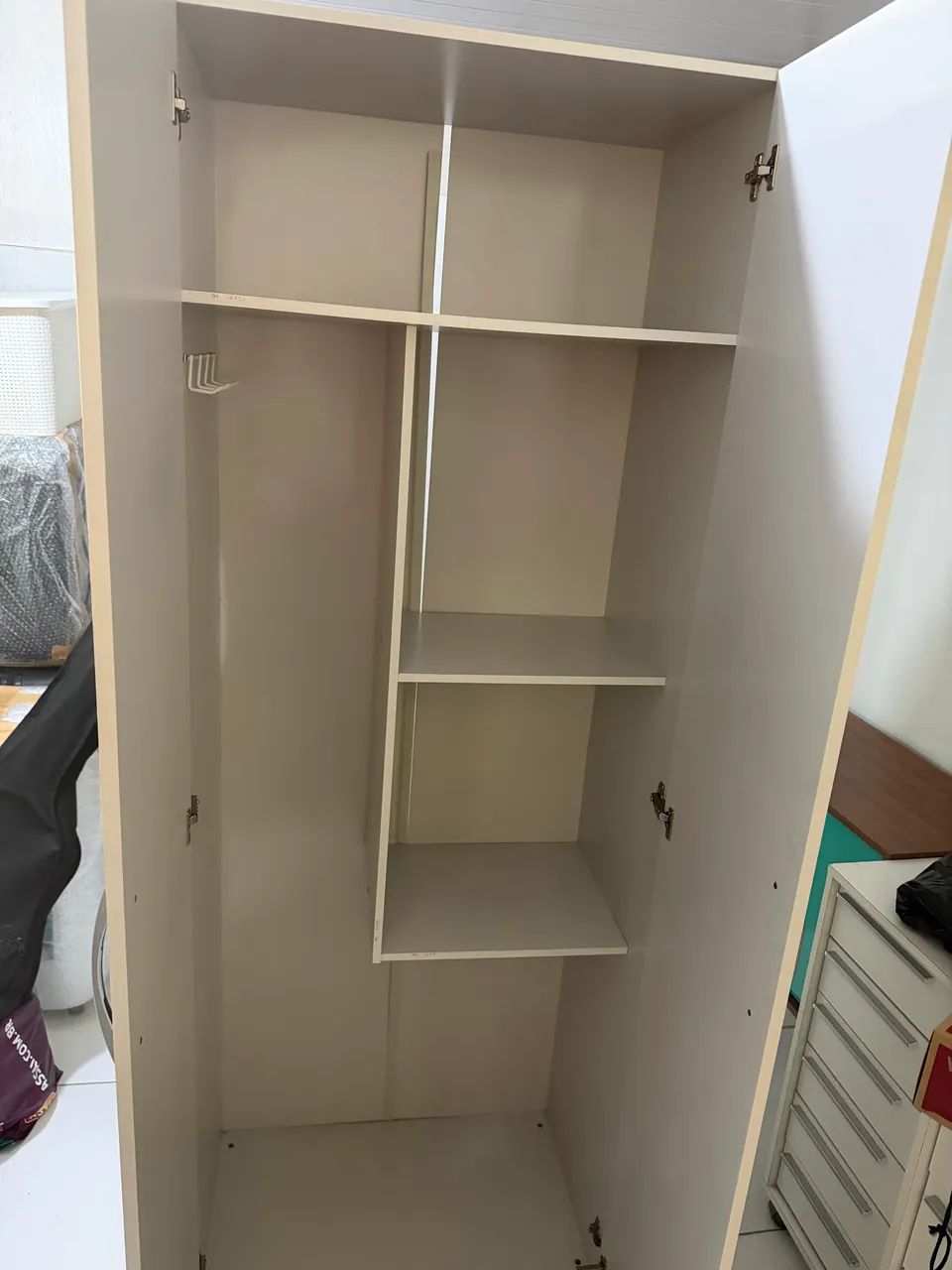 Armário Multiuso Lavanderia - Branco - Foto 3
