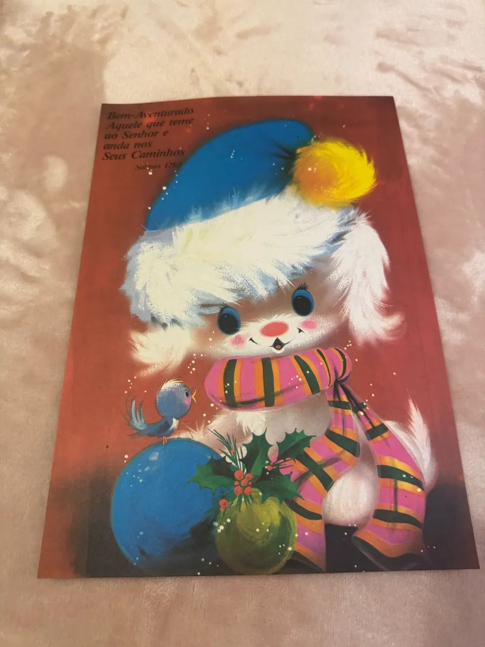 Papel de carta grande A4 vintage e raro década de 80