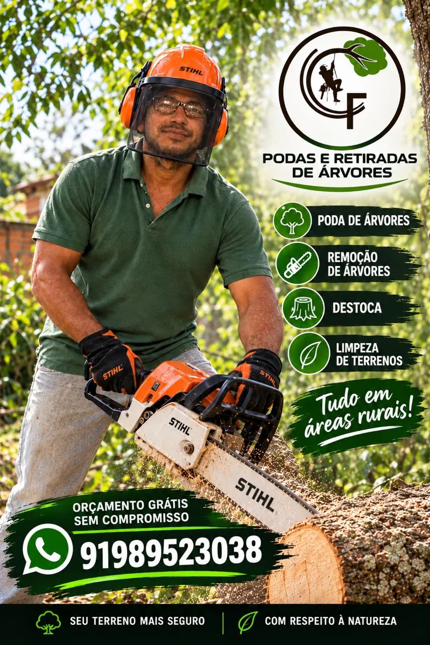 Podas de árvores 