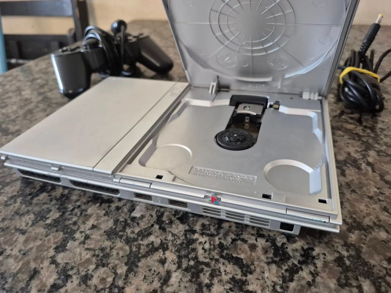 Playstation 2 raro cinza  - Foto 2