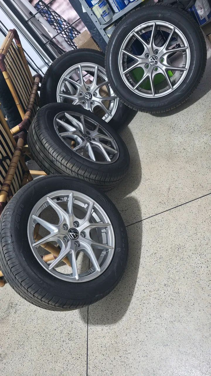Rodas BBS aro 16 com pneus XBRI