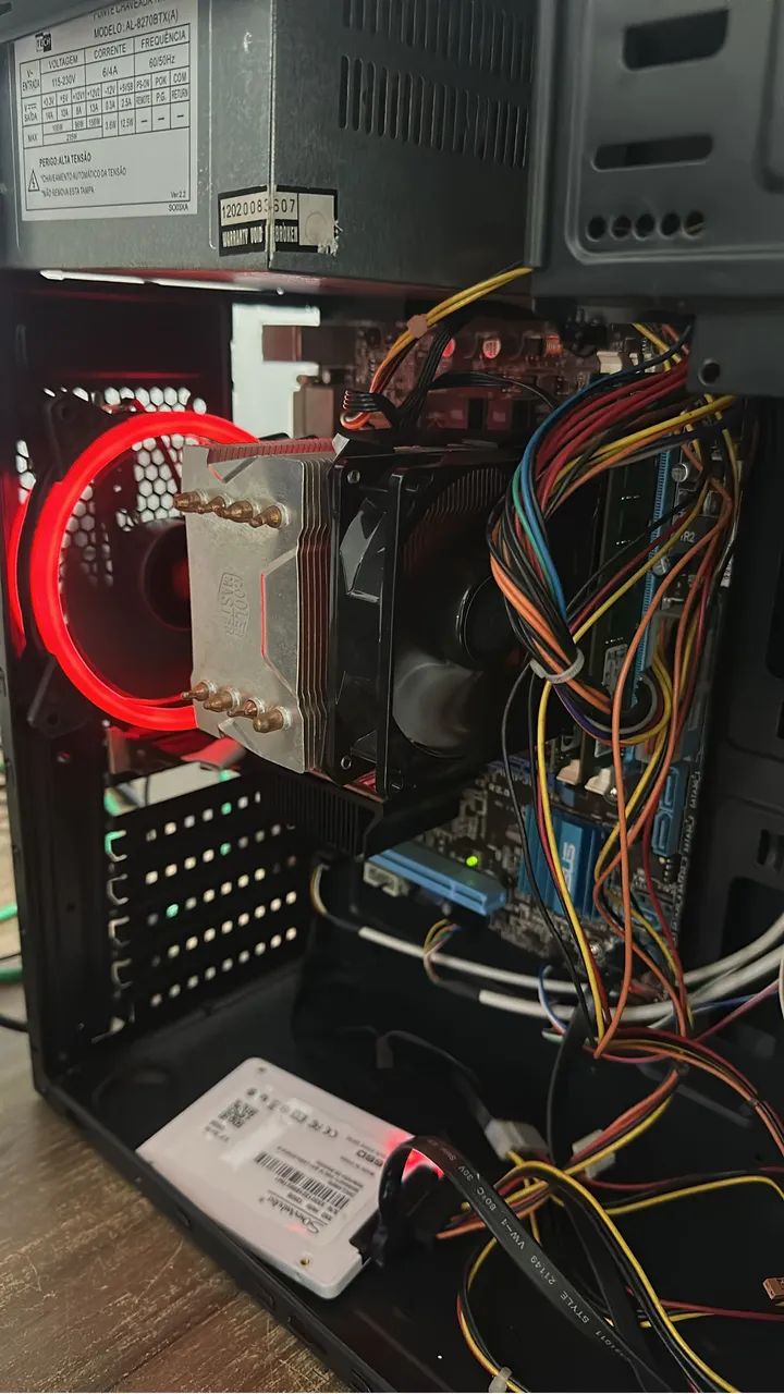 Computador xeon gamer basico vga1 gb com ssd tela 24 polegadas loja fisica  - Foto 3