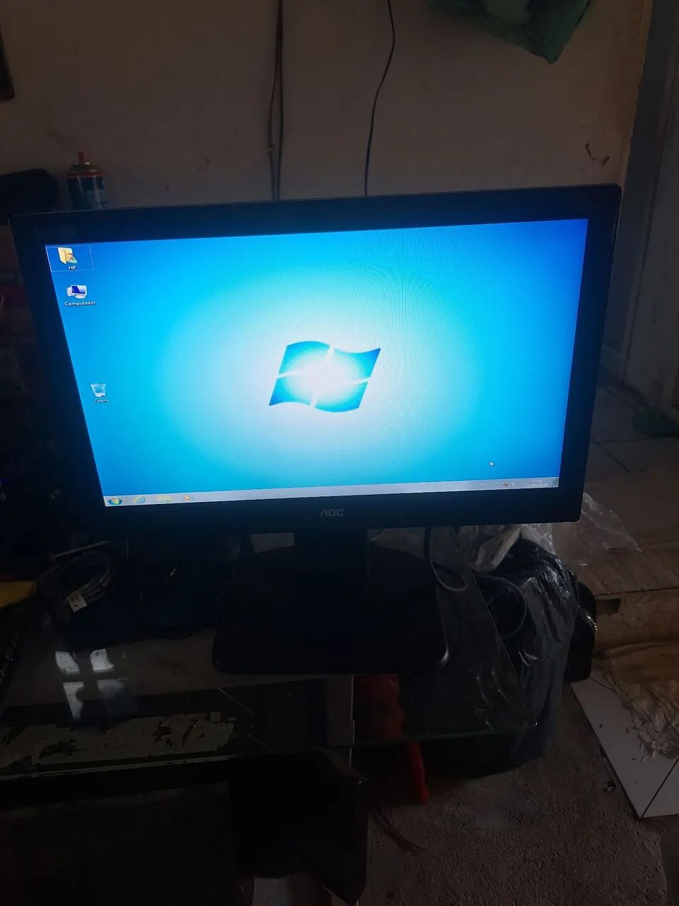 Monitor Aoc 19,5 Polegadas E2023Pwd Led Wide 