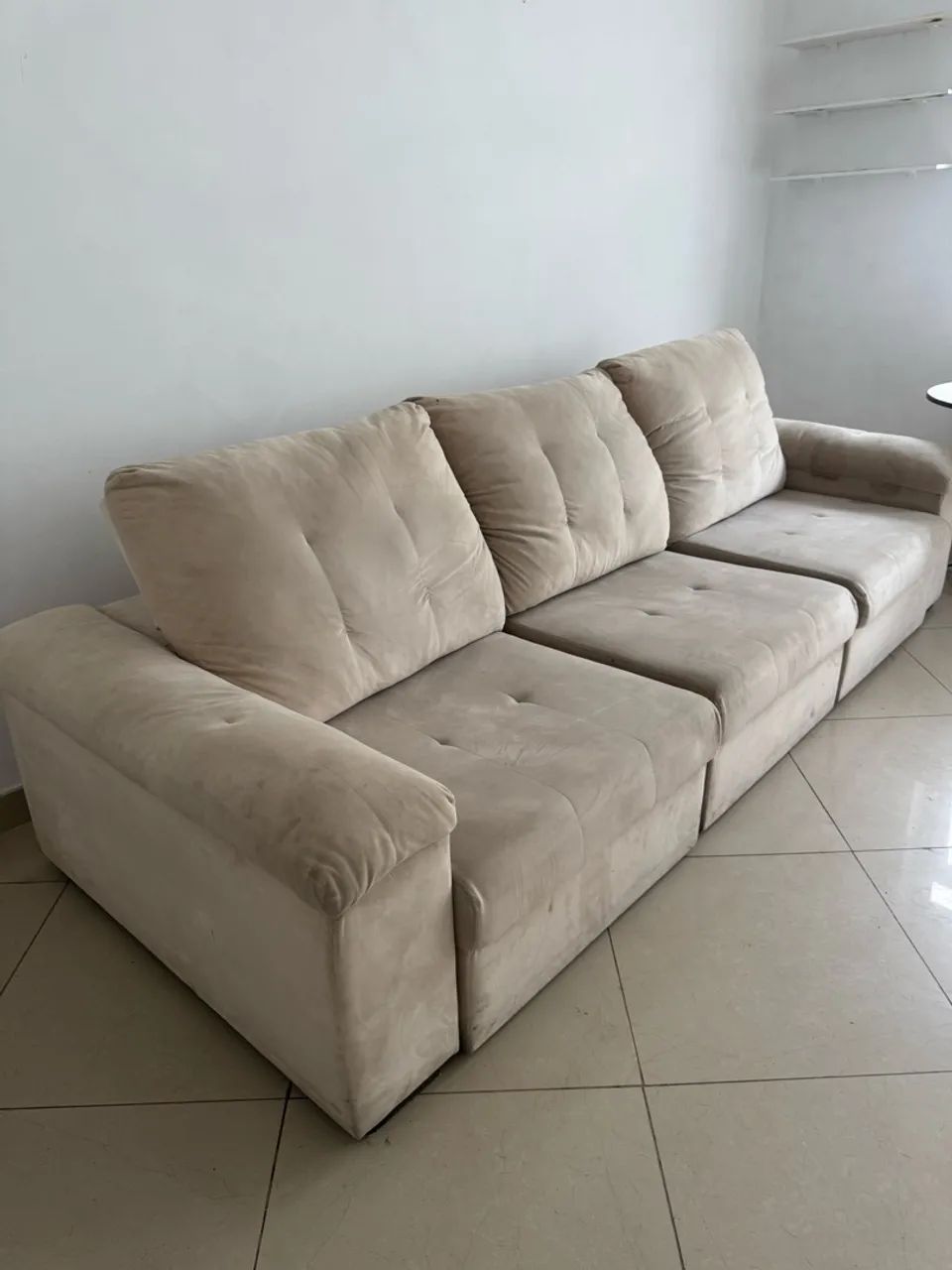 Sofá Retratil Reclinavel 3 metros