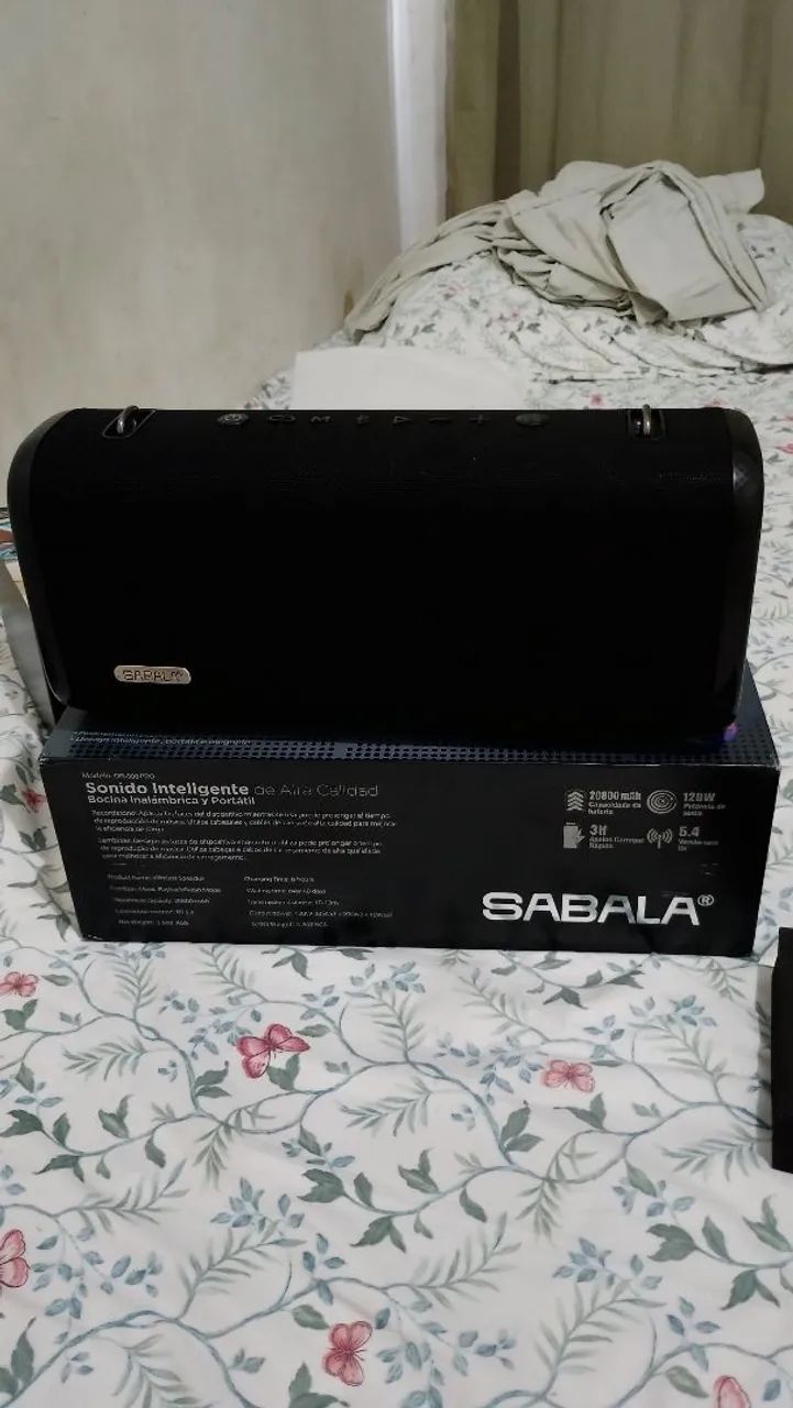 CAIXA DE SOM SABALA DR 908 PRO GRAVES POTENTES.  - Foto 4