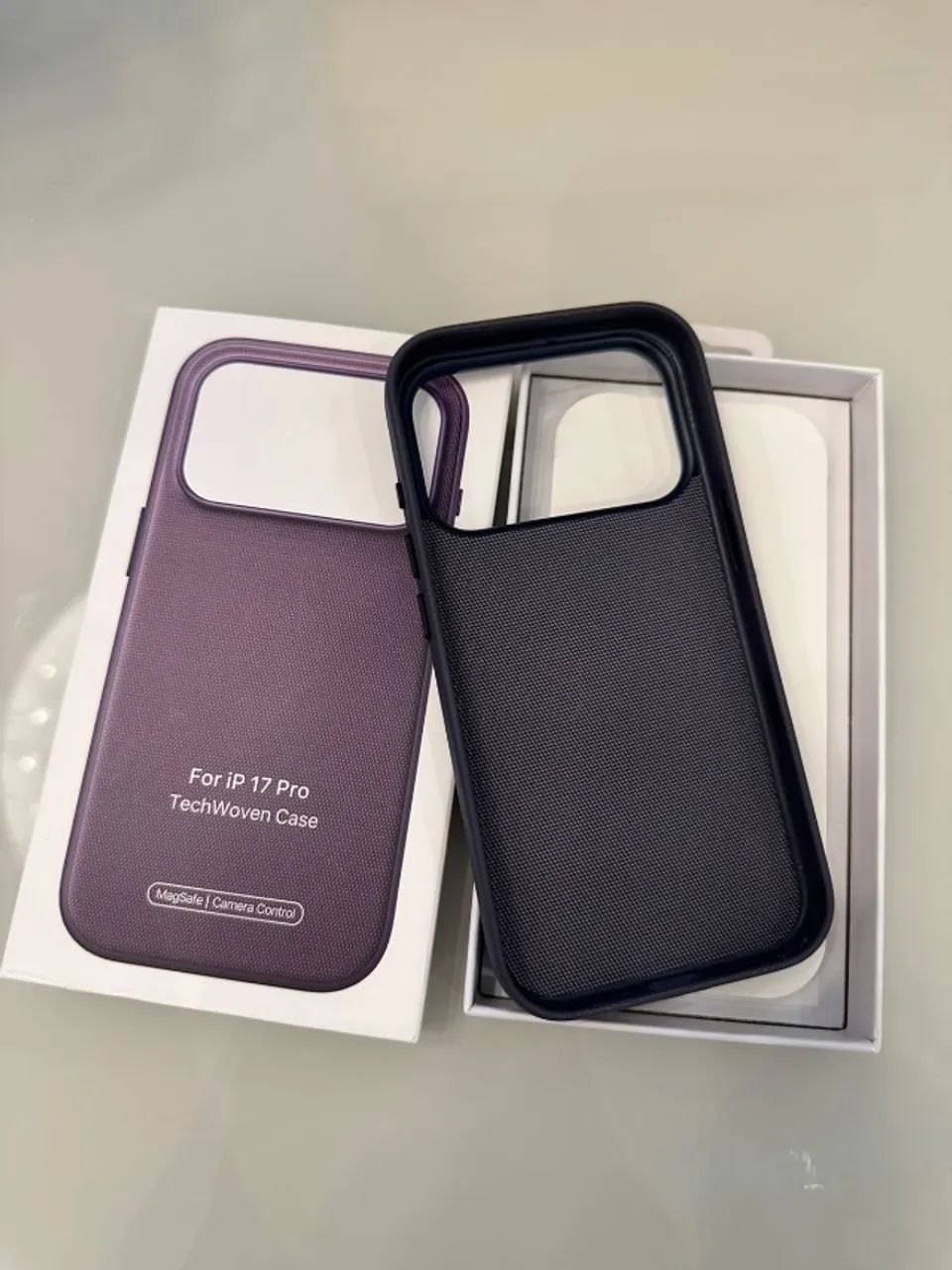 Capinha TechWoven para iPhone 17 Pro com MagSafe - Roxo