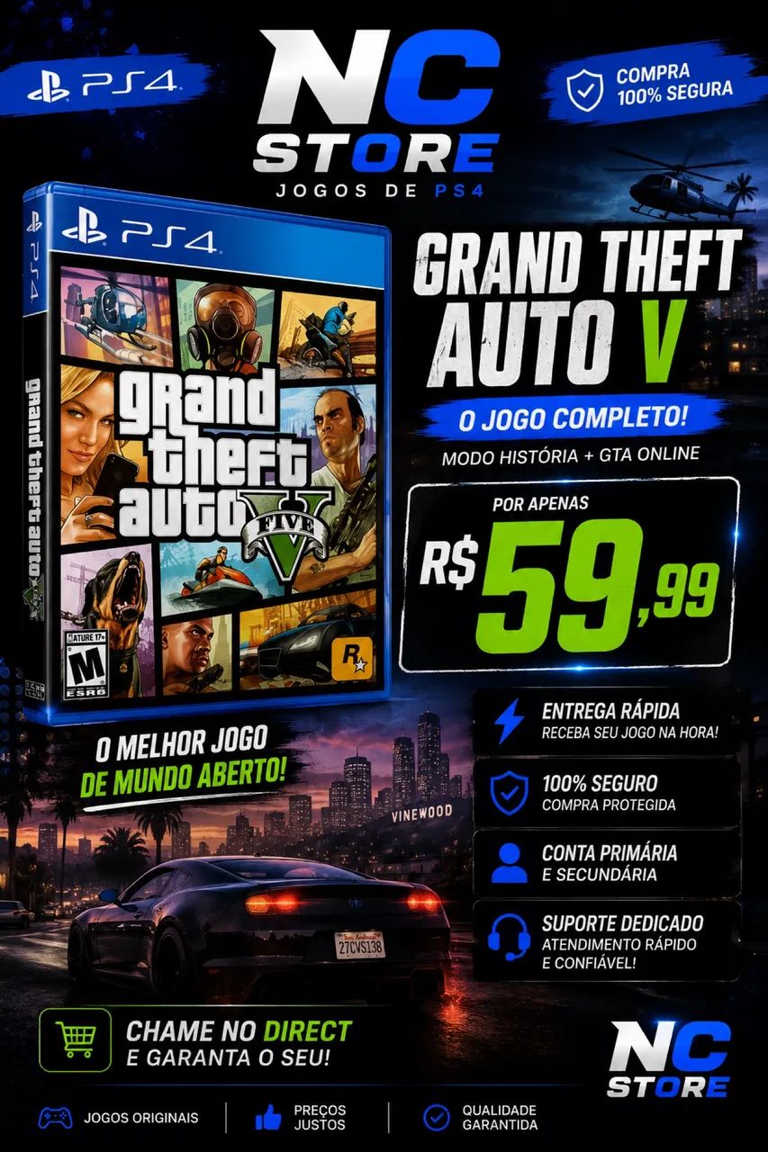 JOGOS PS4 MÍDIA DIGITAL  - Foto 5