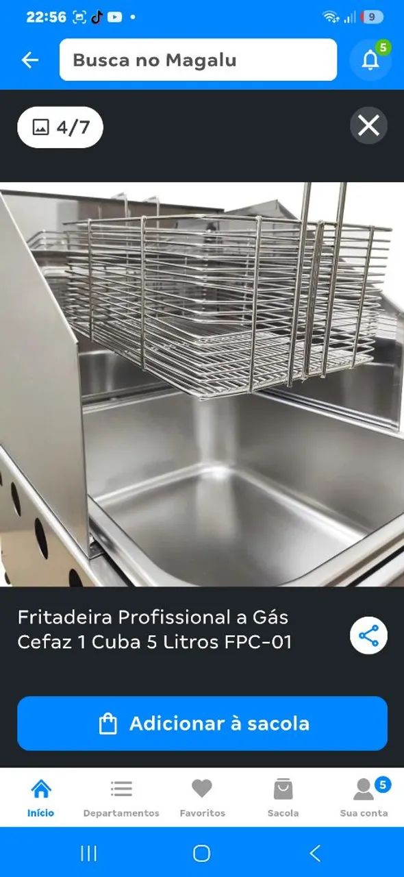 Fritadeira a gás - Foto 4