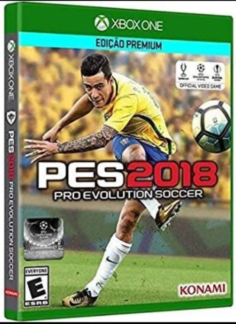 PES 2018 Edição Premium - LACRADO - pra Xbox One 