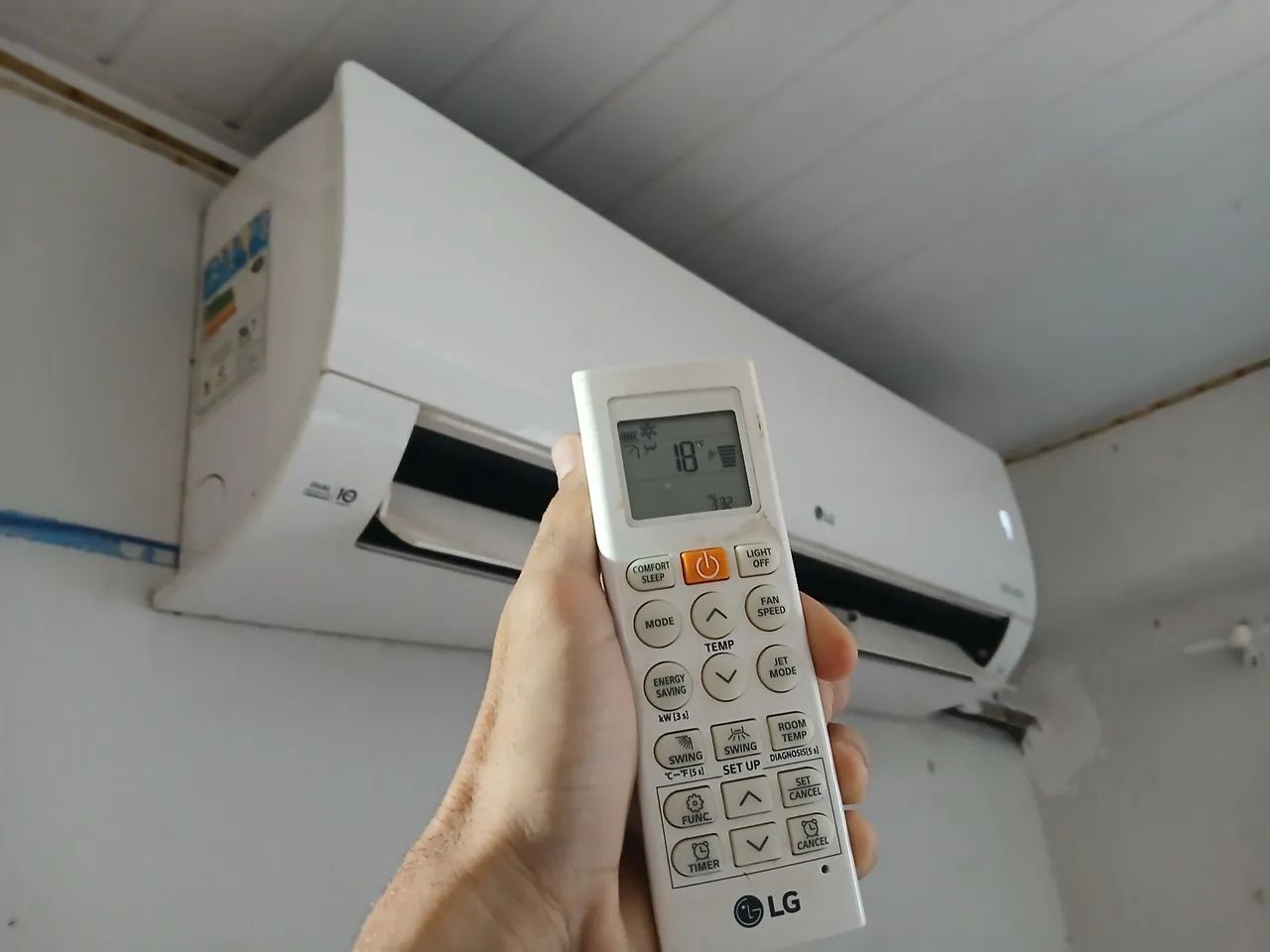 Ar condicionado LG 18 mil btus 