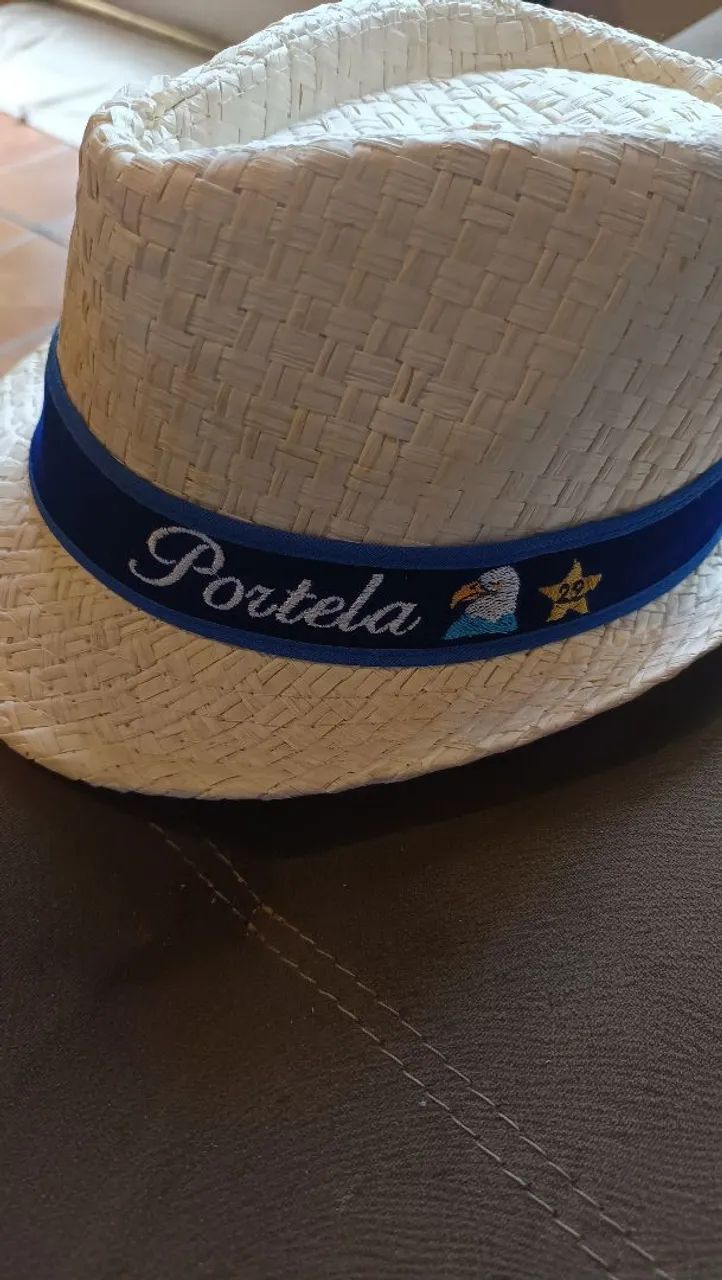 Chapéu fedora portela branco  - Foto 2