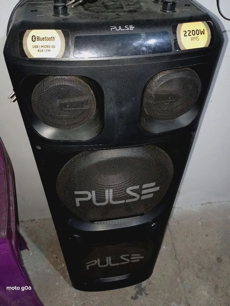 Som pulse 2200 W RMS 