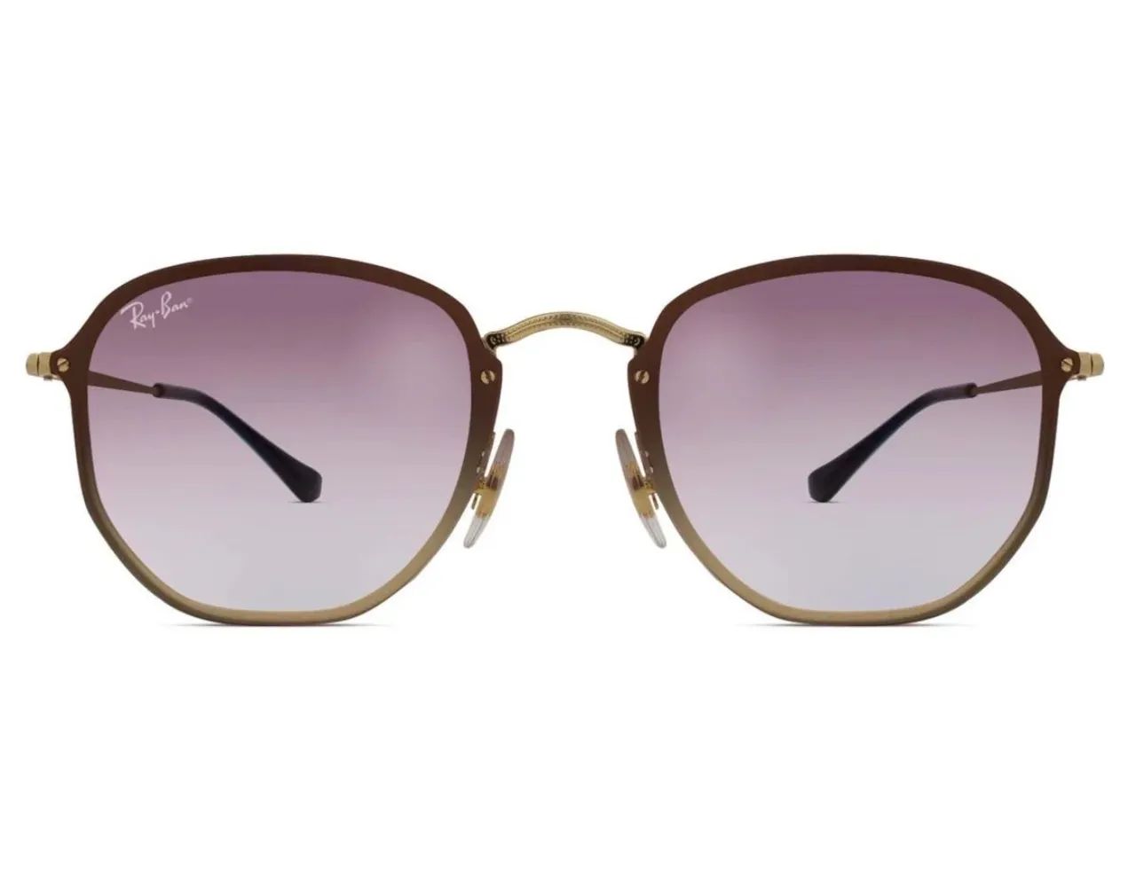 óculos de sol ray ban blaze hexagonal rb3579n