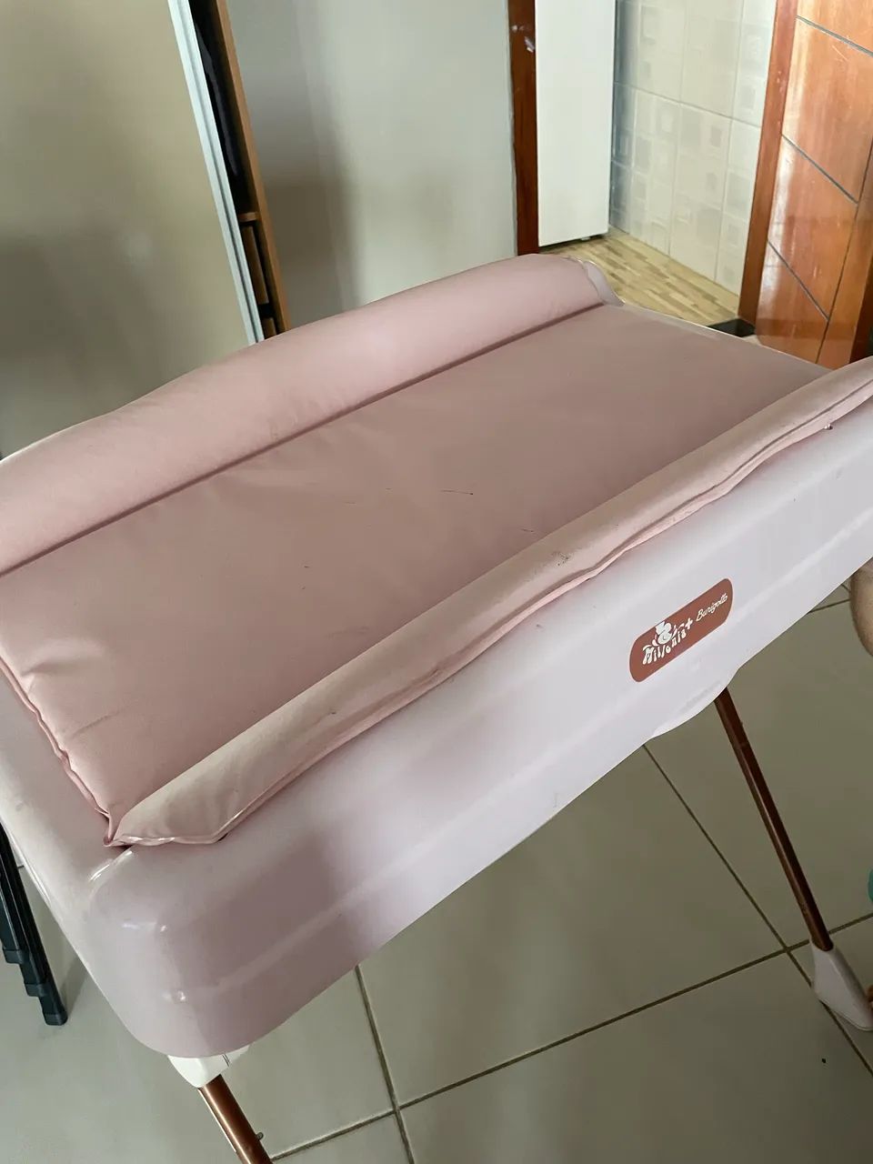 Banheira de bebê rosa  - Foto 2
