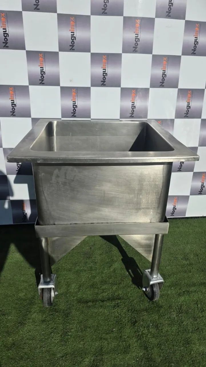 Carinho auxiliar inox 