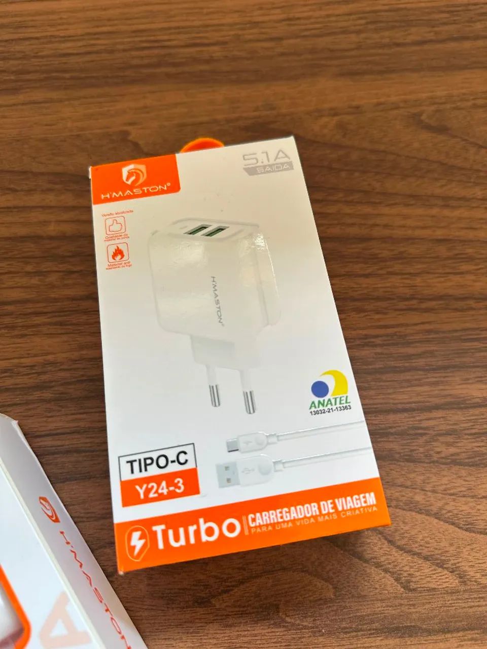 Carregador Turbo H'maston 25W (Android) - Foto 3