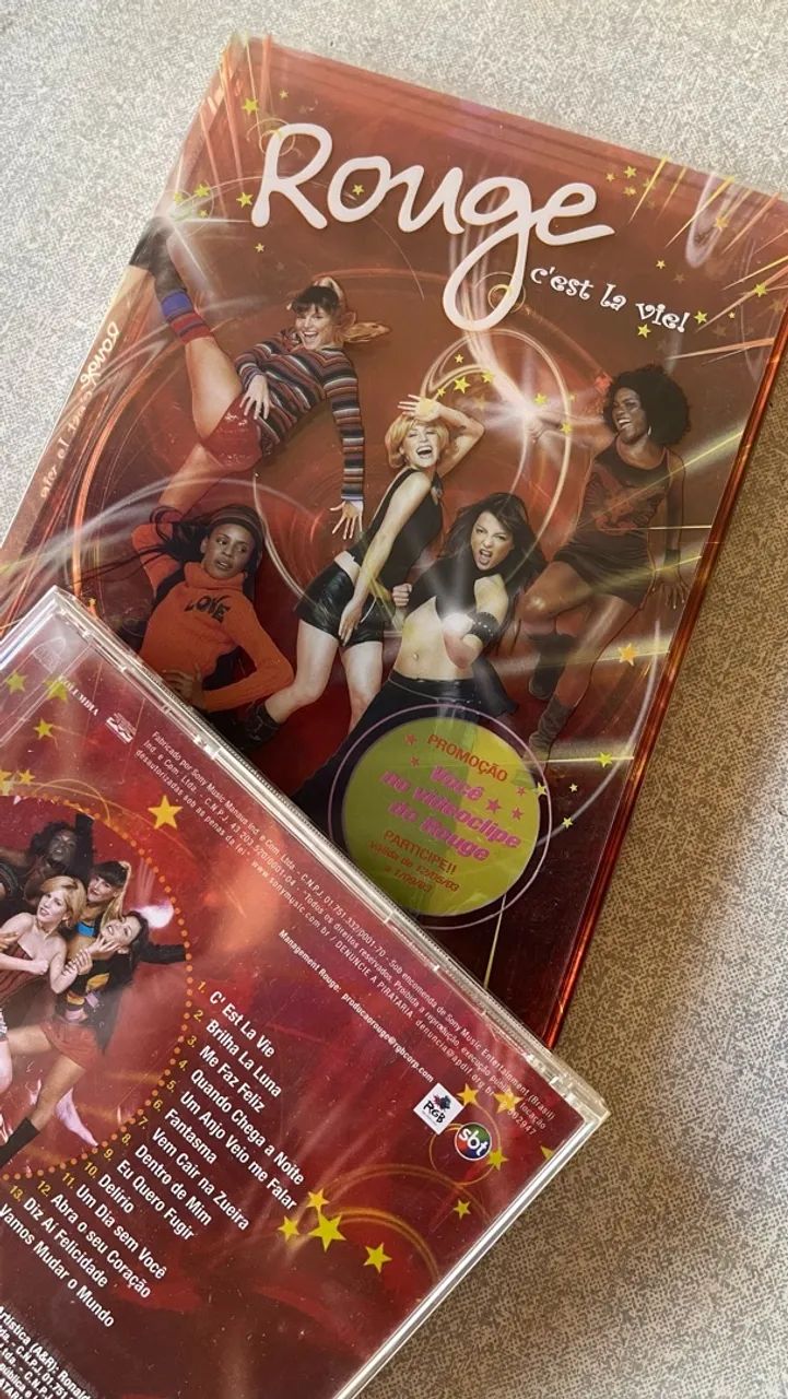 CD e DVD Rouge Kit - Foto 2