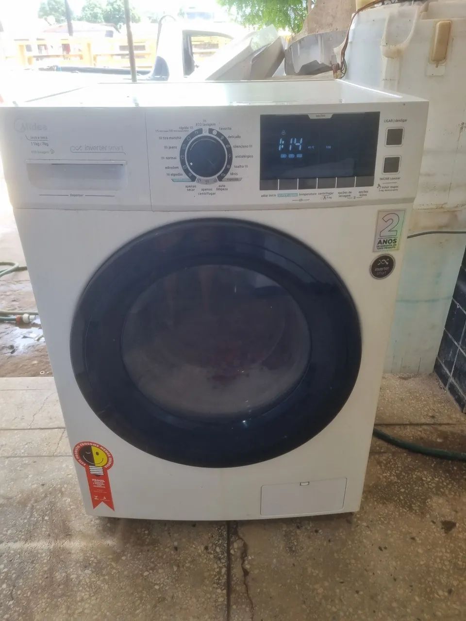 Lava e seca midea 11kg 