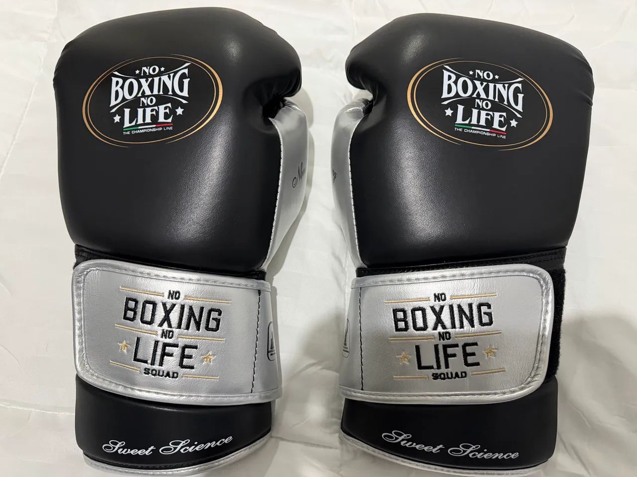 Luvas no boxe no life