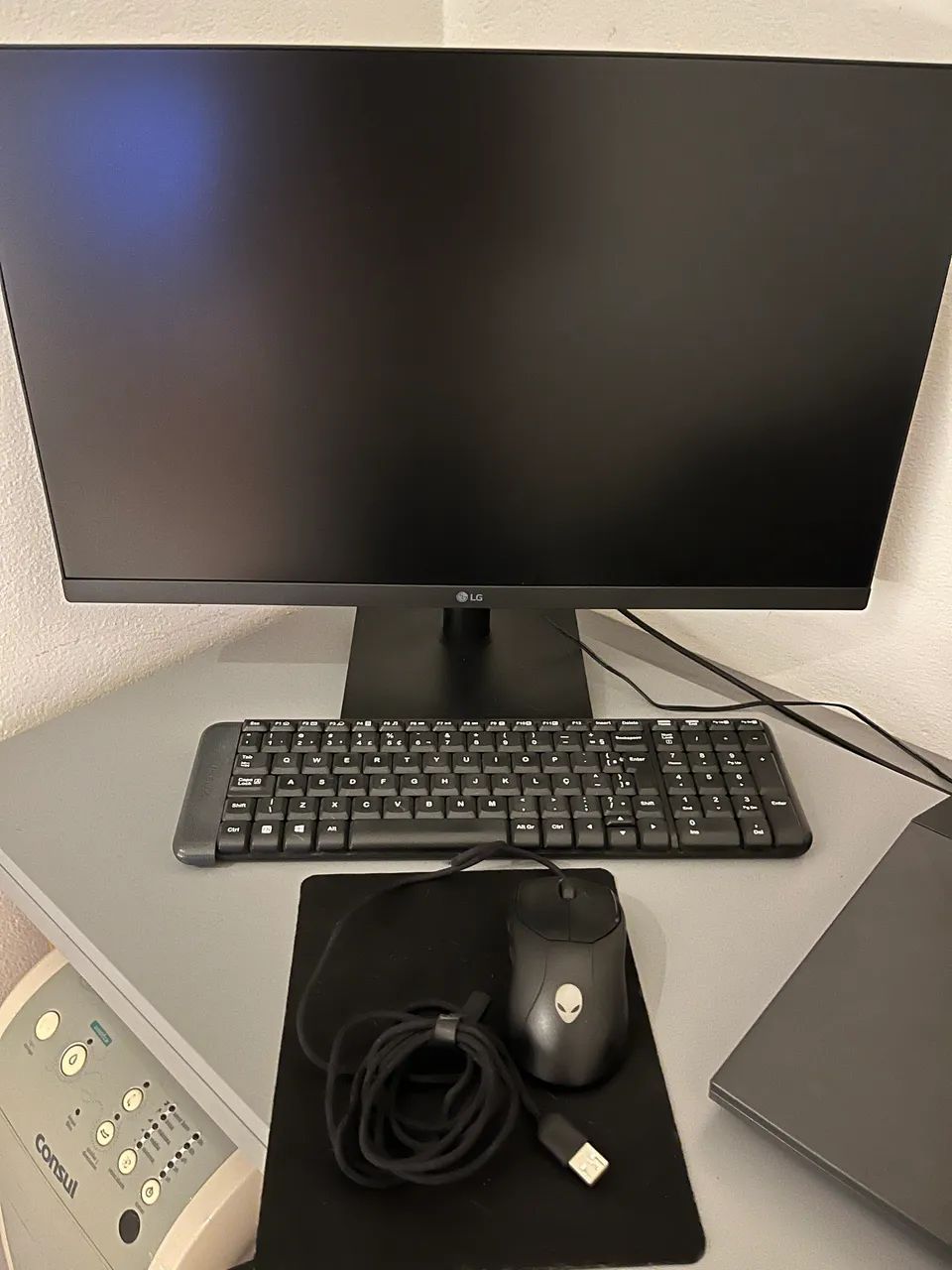 Monitor mais teclado e mouse  - Foto 2