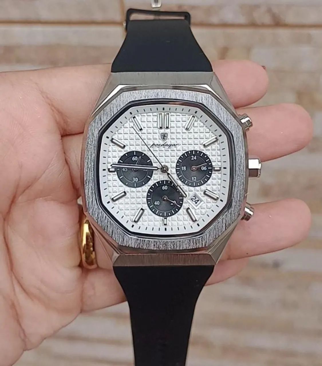 Relógio Masculino Poedagar Premium - Design Moderno e Sofisticado - Foto 2