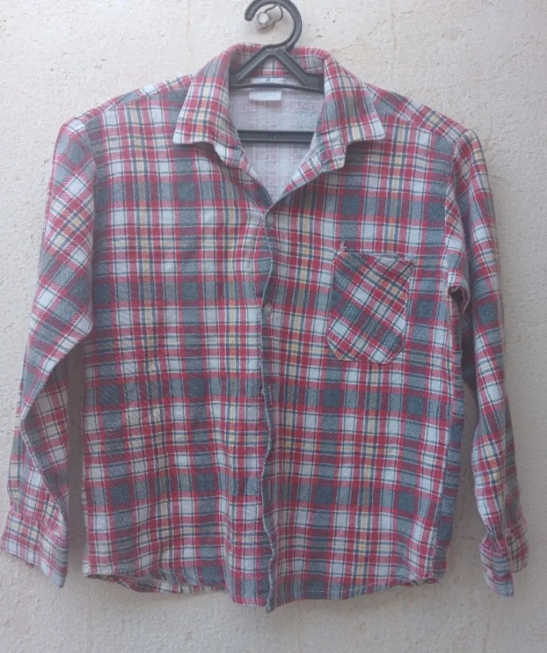 Camisa xadrez Tam 8