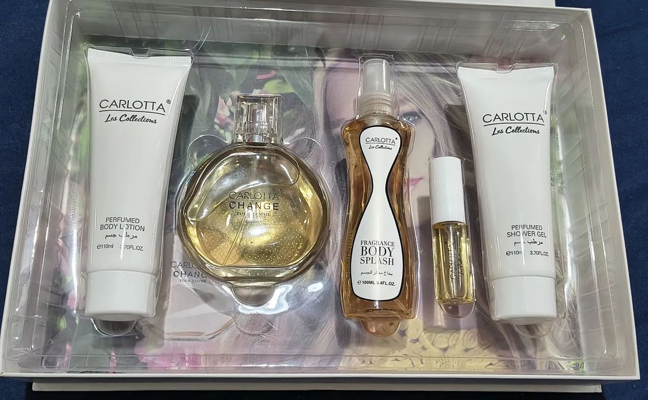Kit CARLOTTA Les Collections Feminino - 5 itens