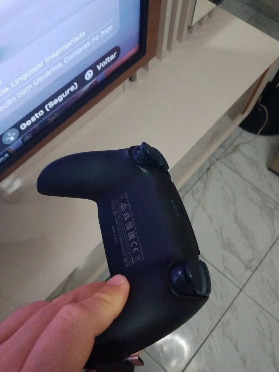 Controle de ps5 Black  - Foto 2